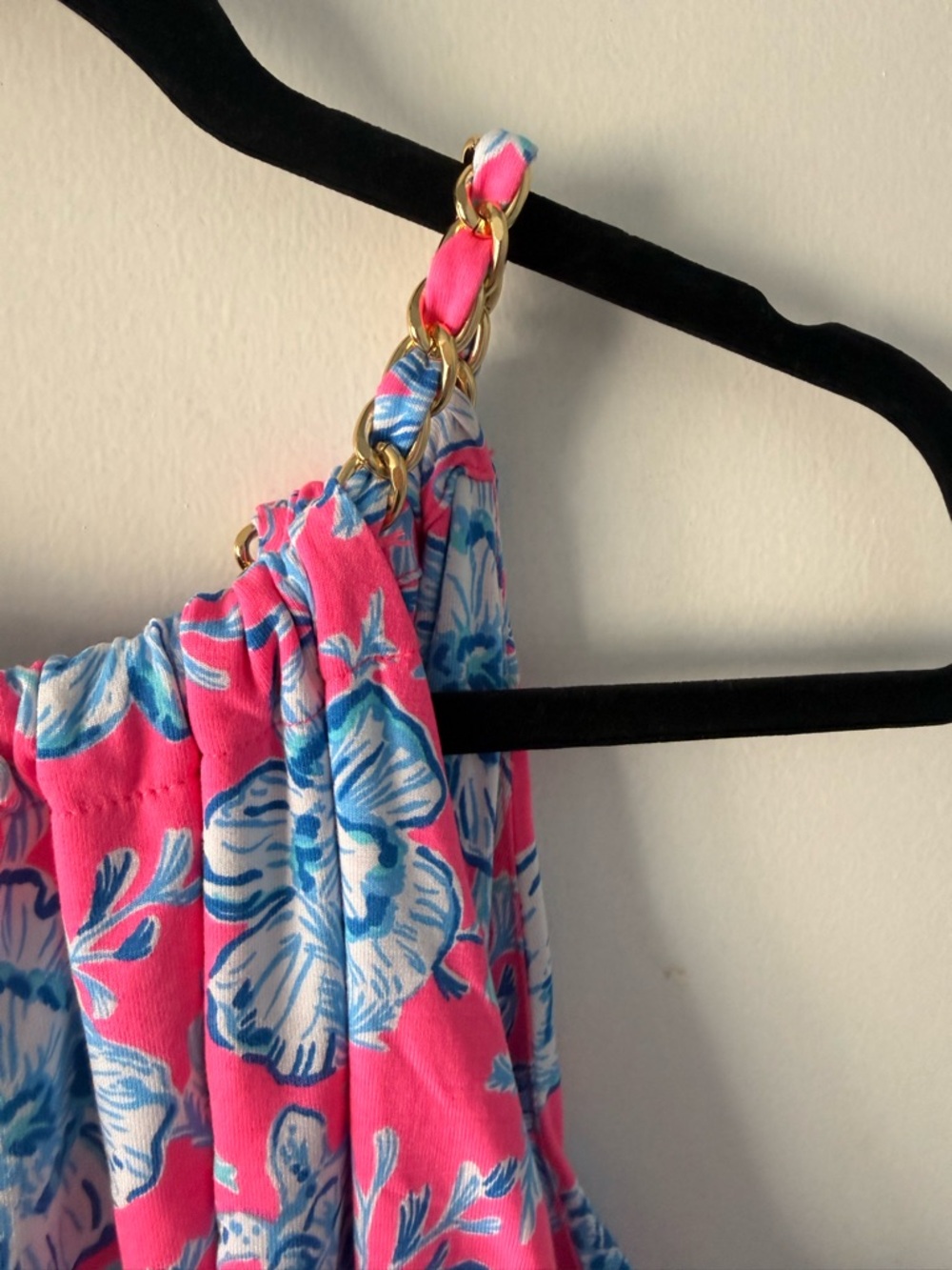 Lilly Pulitzer Pink and Blue Floral dress - Picture 3 of 5